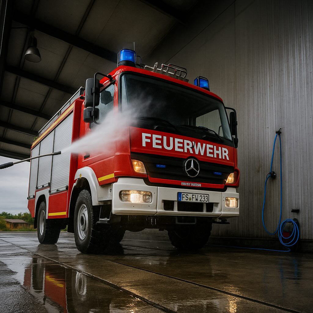 Feuerwehr Reiniger